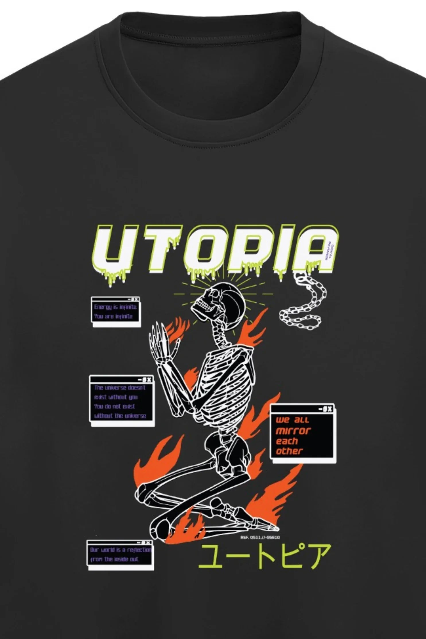 Utopia Terry Oversized Tee - MasteeZone