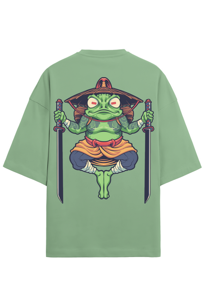 Ninja Frog Warrior Oversized Terry