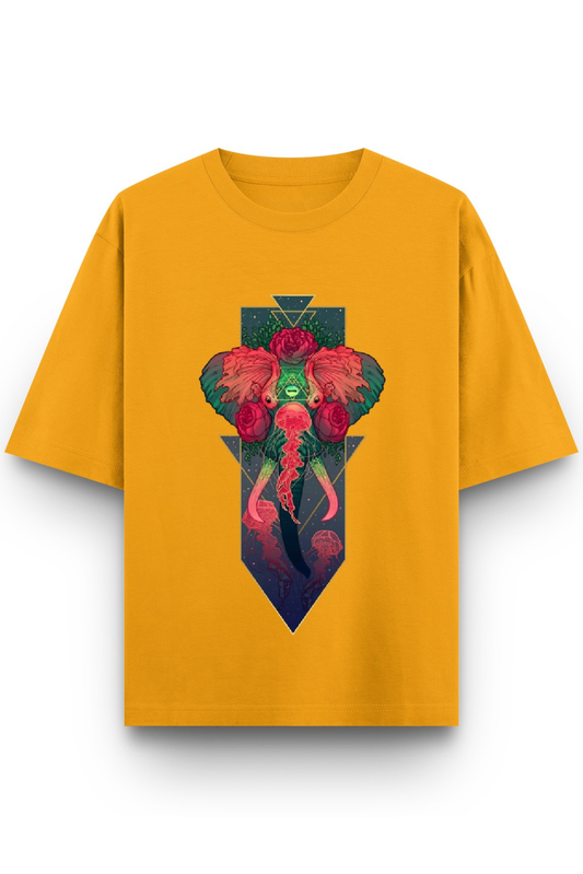 Eleflower Oversized Classic T-Shirt