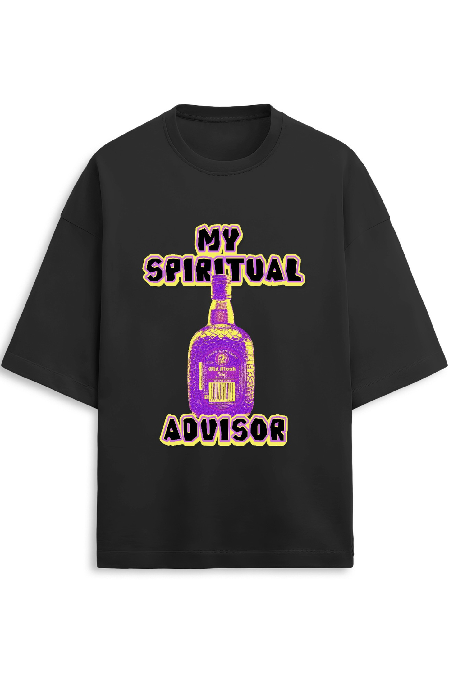 Old Monk Terry Oversized Tee