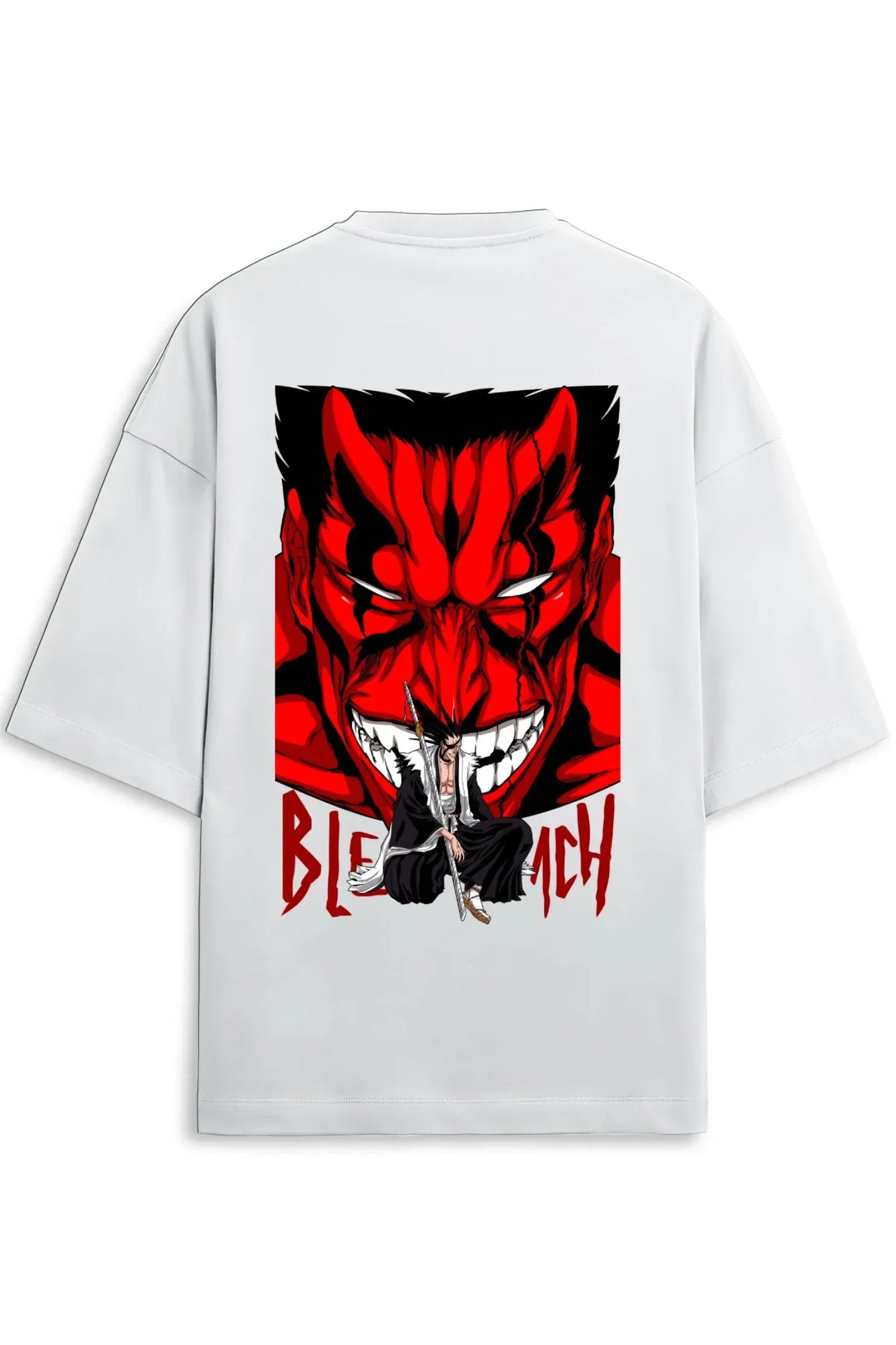 Zaraki Kenpachi Terry Oversized Tee - MasteeZone