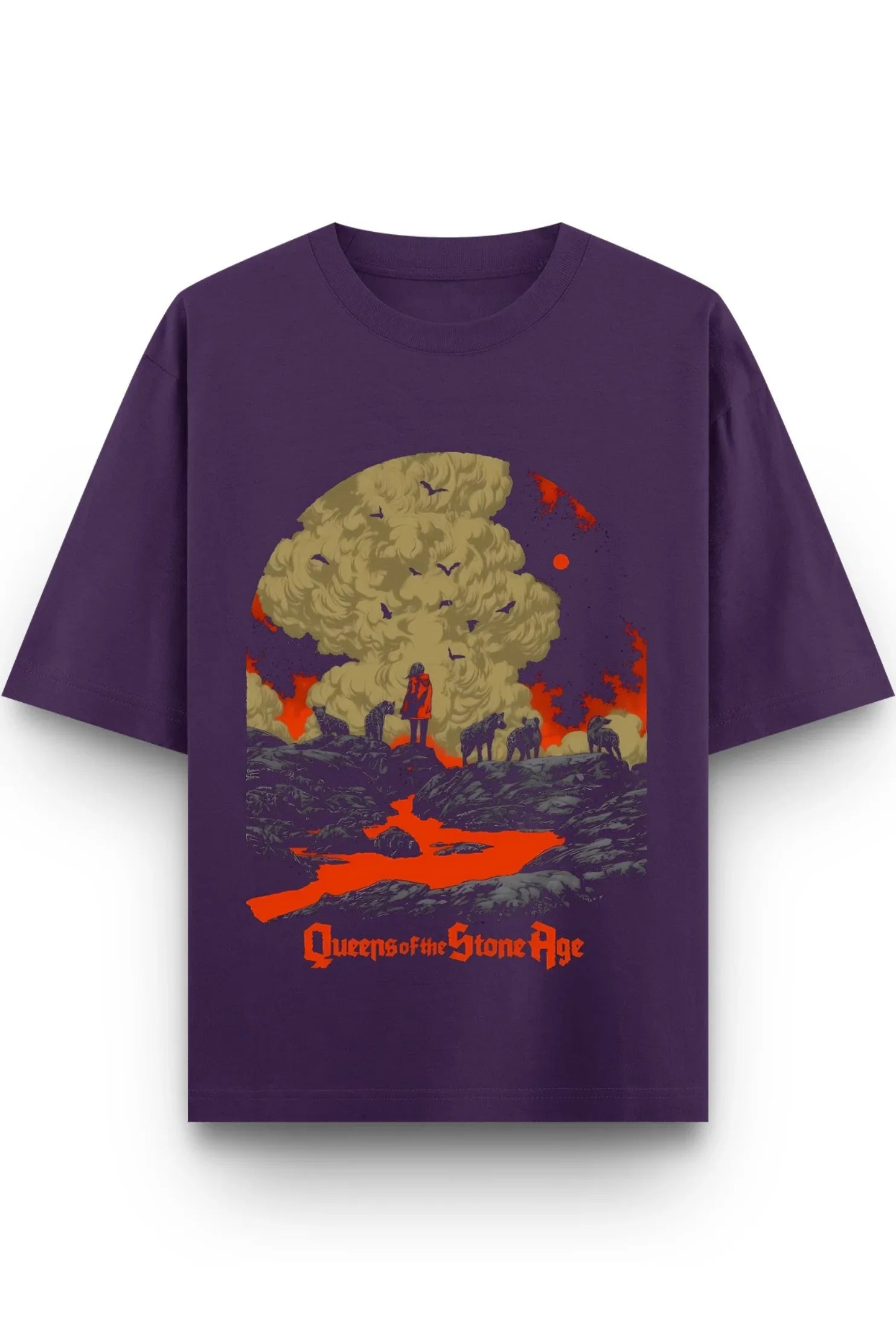 QOTSA Oversized Classic T-Shirt - MasteeZone