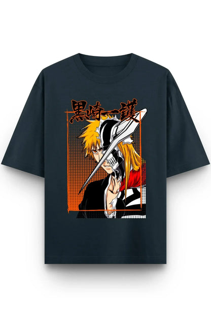 Kurosaki Ichigo Oversized Classic T-Shirt - MasteeZone