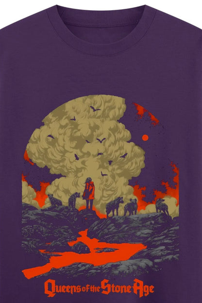 QOTSA Oversized Classic T-Shirt - MasteeZone