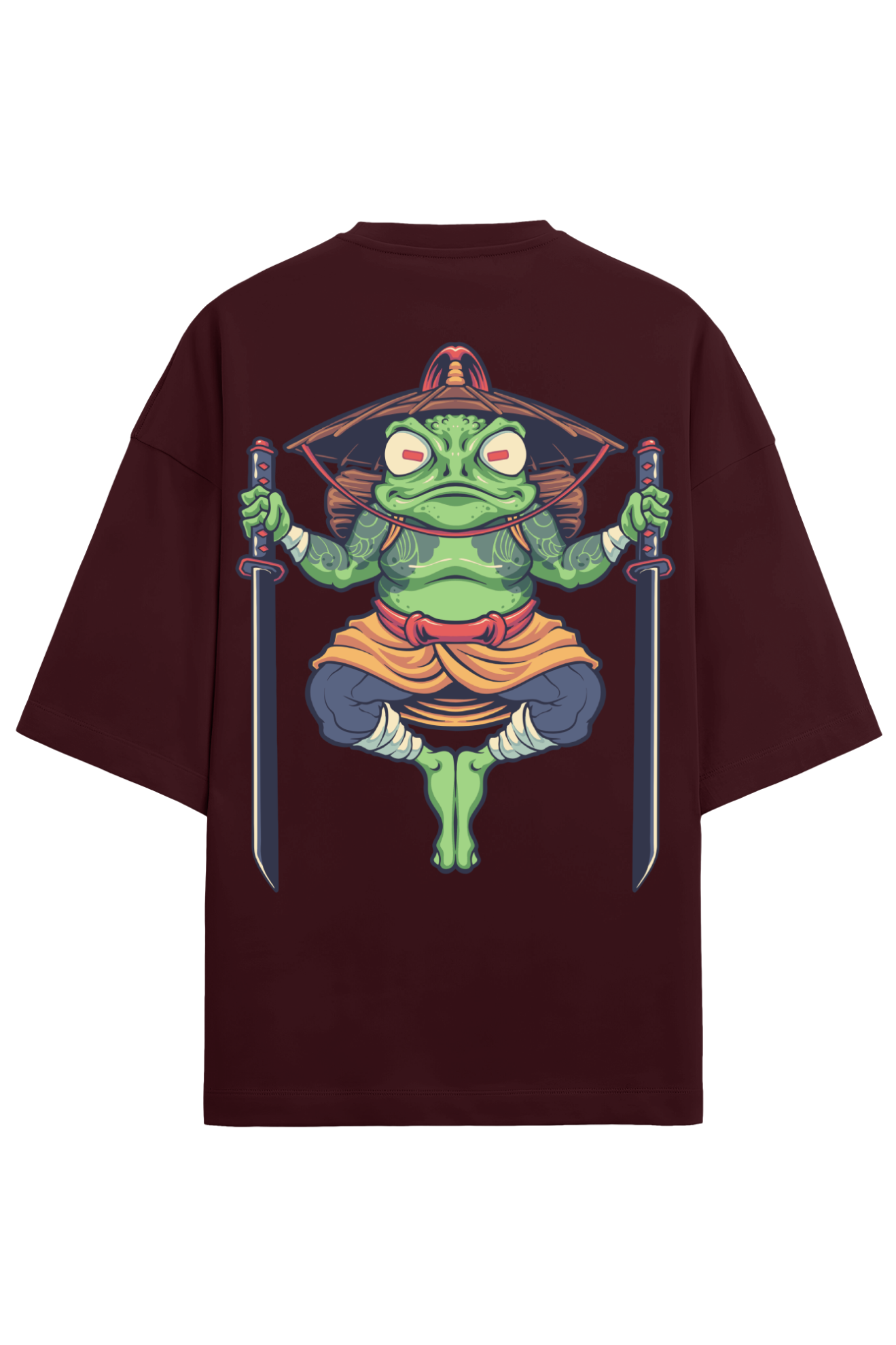 Ninja Frog Warrior Oversized Terry