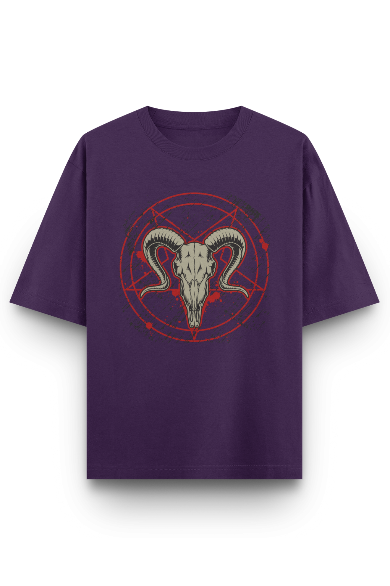 Pentagram Satanic Oversized Classic