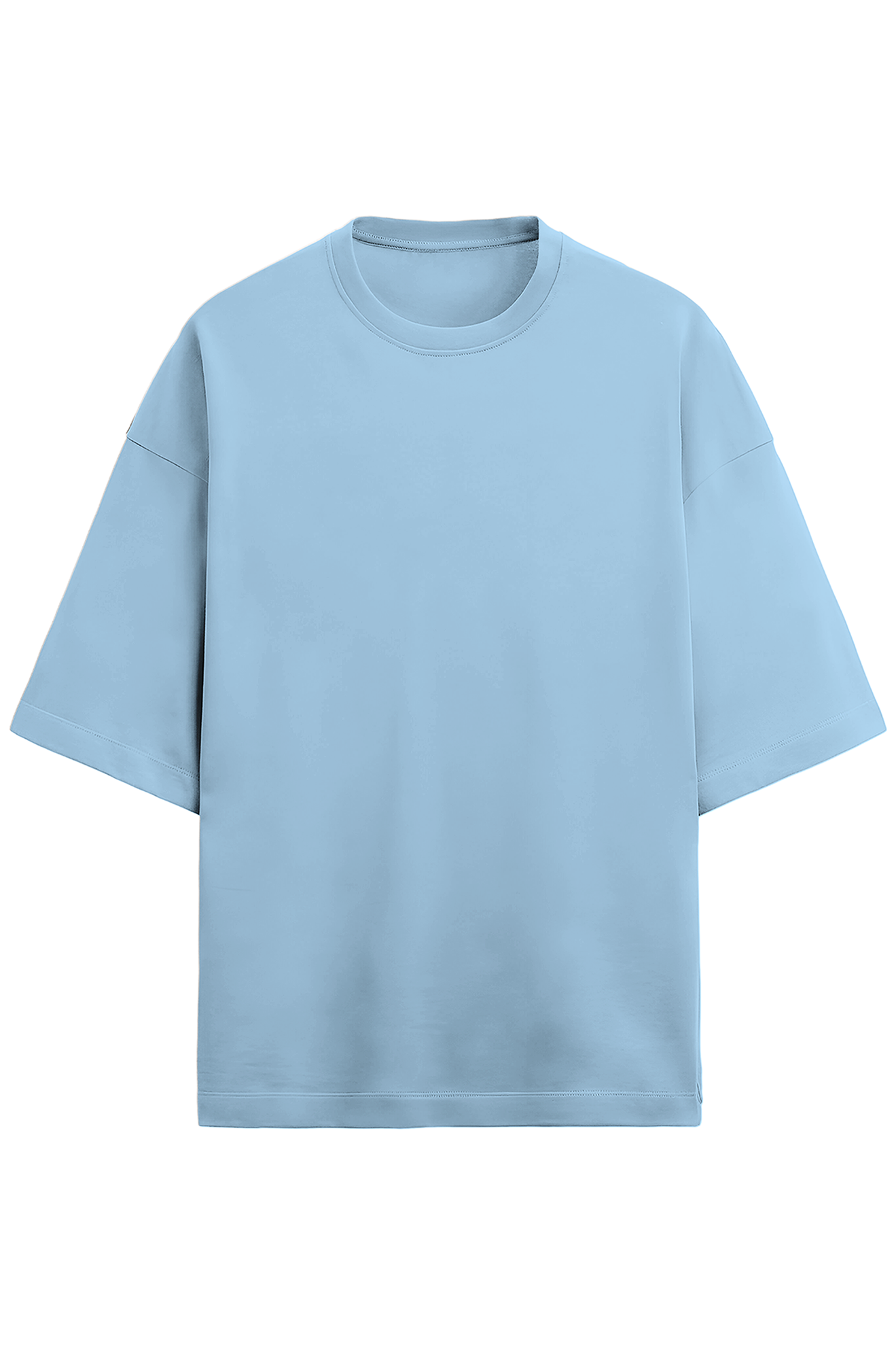 Solid Baby Blue Oversized Terry