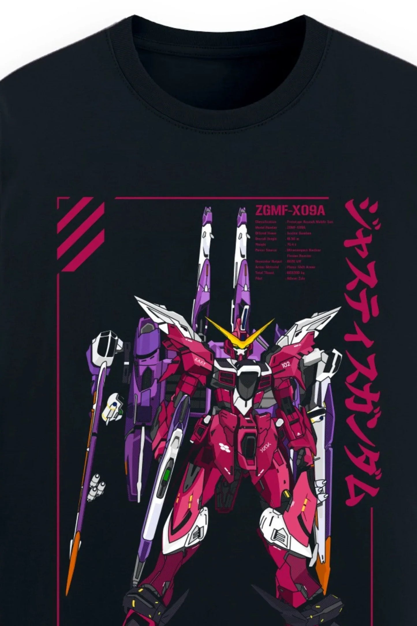 ZGMF-X09A Eco-Friendly T-Shirt - MasteeZone