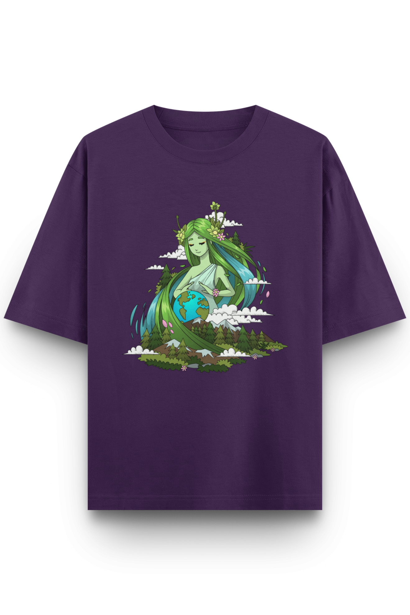 Mother Earth Oversized Classic T-Shirt – MasteeZone