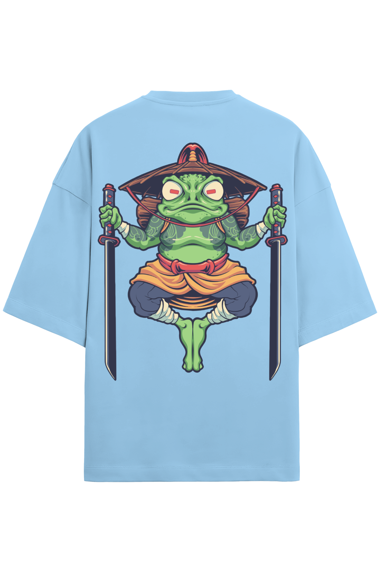 Ninja Frog Warrior Oversized Terry