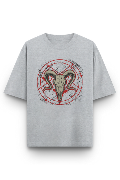 Pentagram Satanic Oversized Classic
