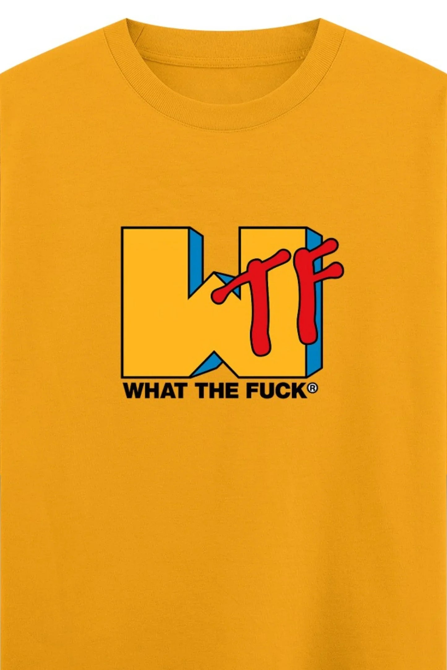 WTF Oversized Classic T-Shirt - MasteeZone
