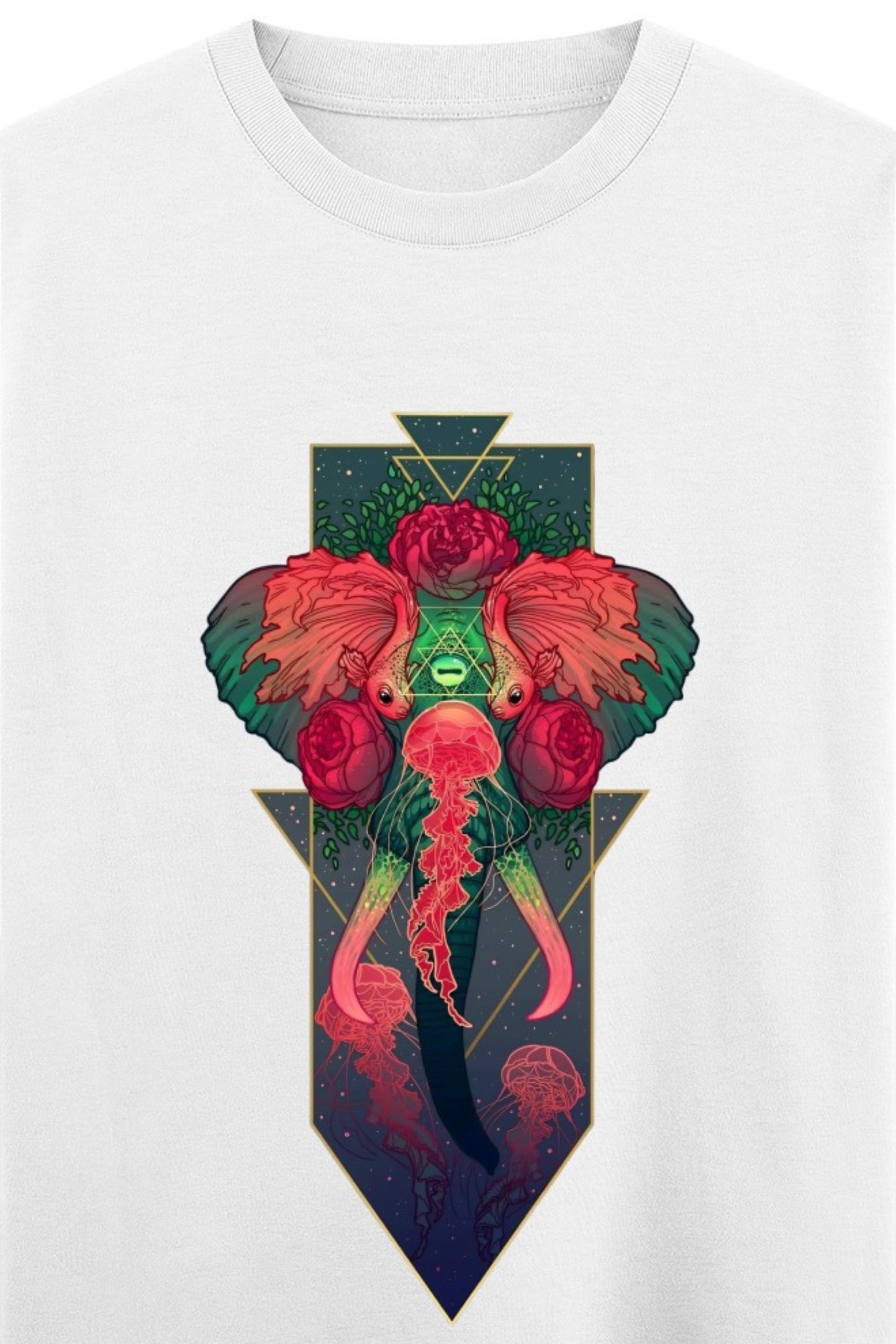 Eleflower Oversized Classic T-Shirt