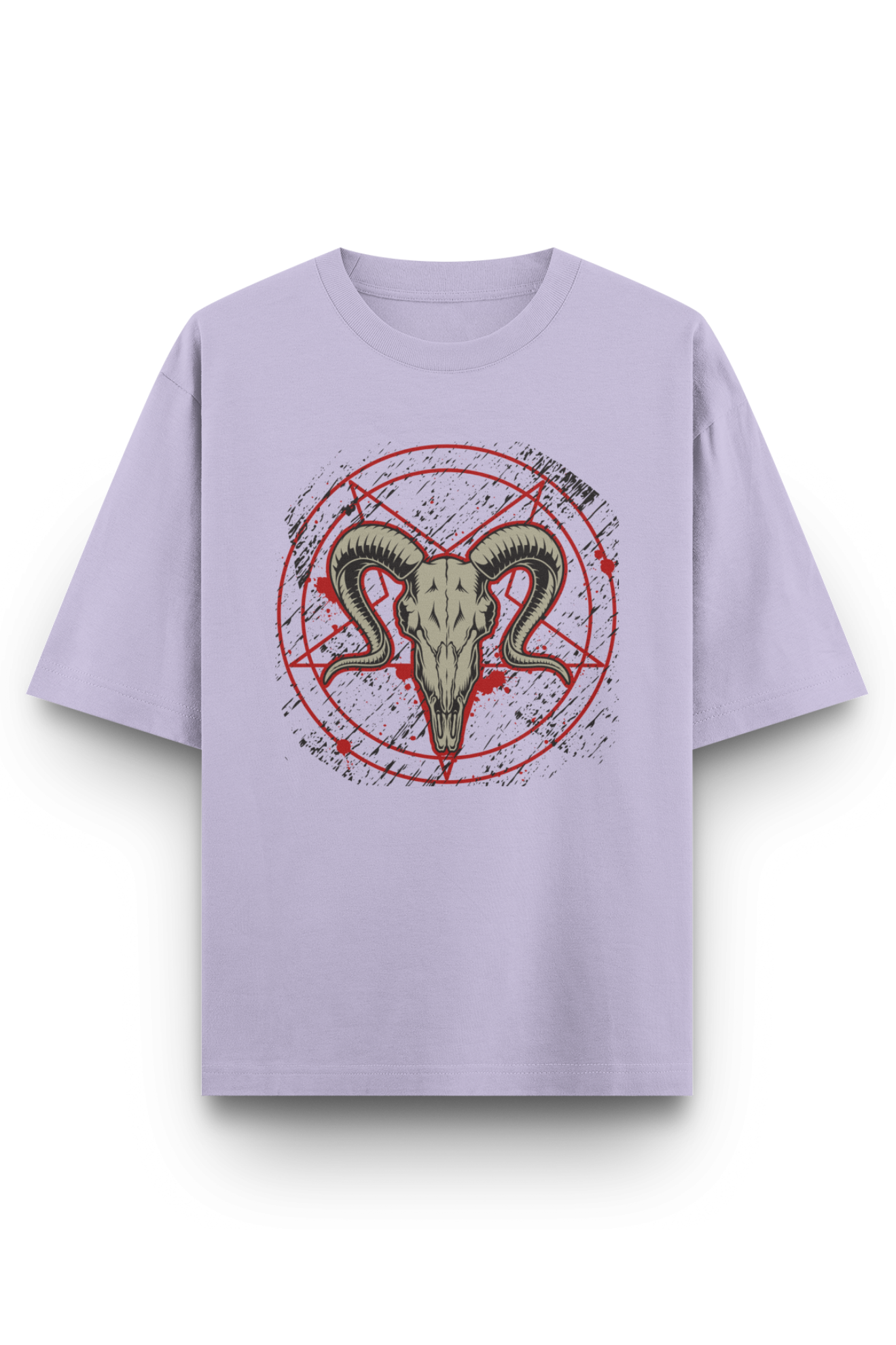 Pentagram Satanic Oversized Classic