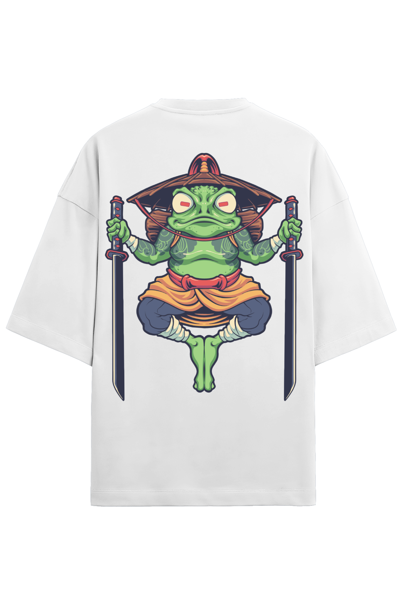 Ninja Frog Warrior Oversized Terry