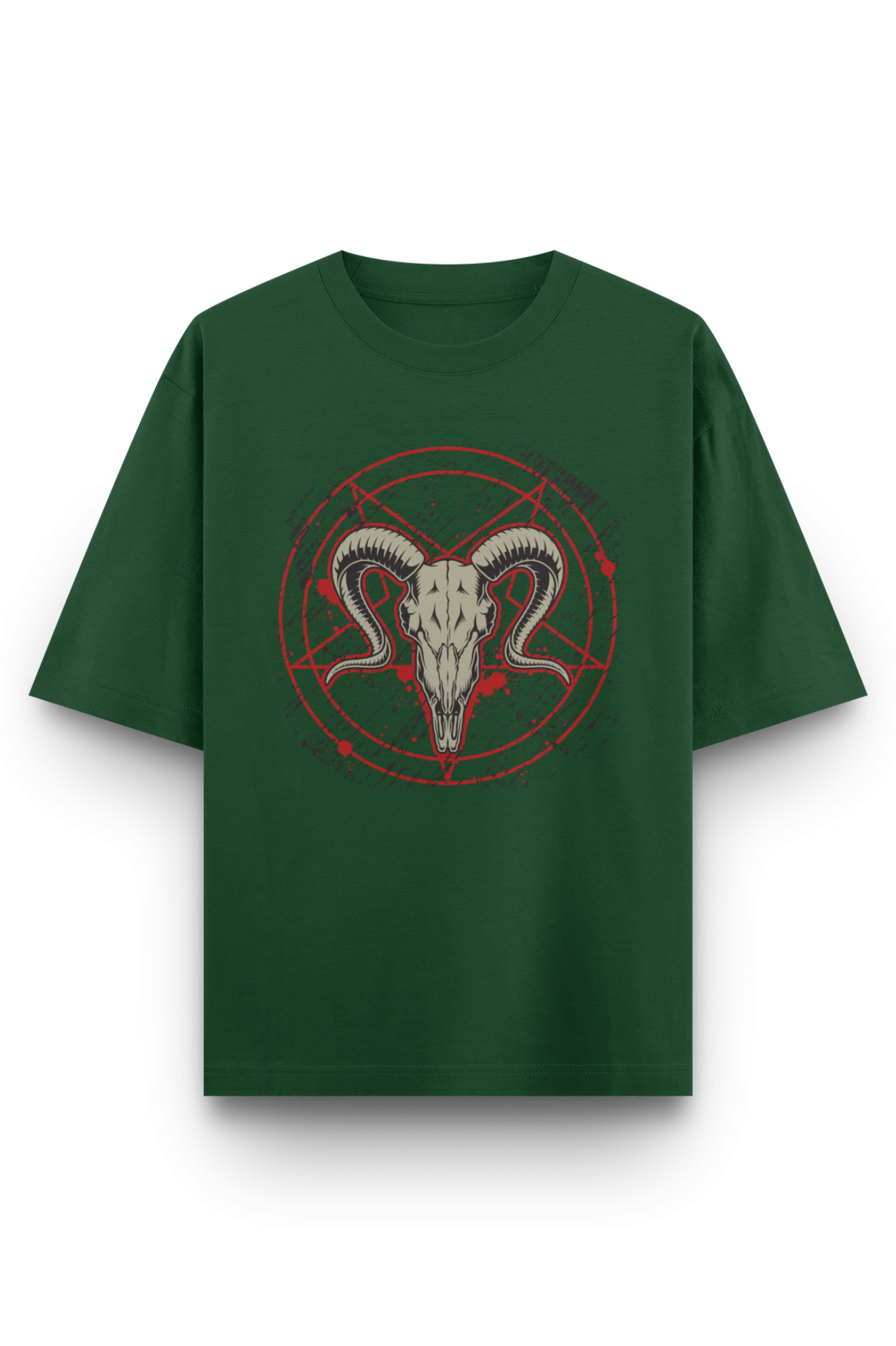 Pentagram Satanic Oversized Classic