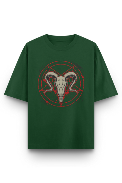 Pentagram Satanic Oversized Classic