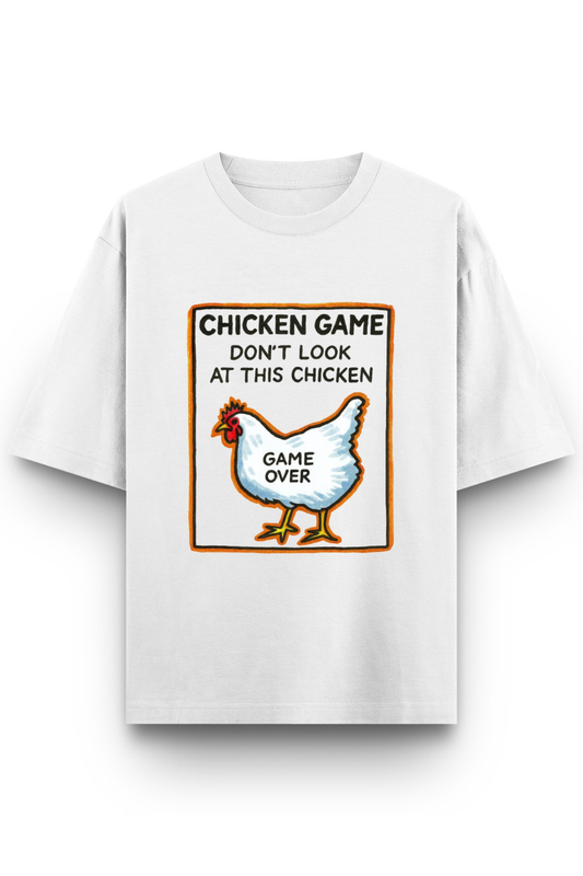 Chicken Game Oversized Classic T-Shirt