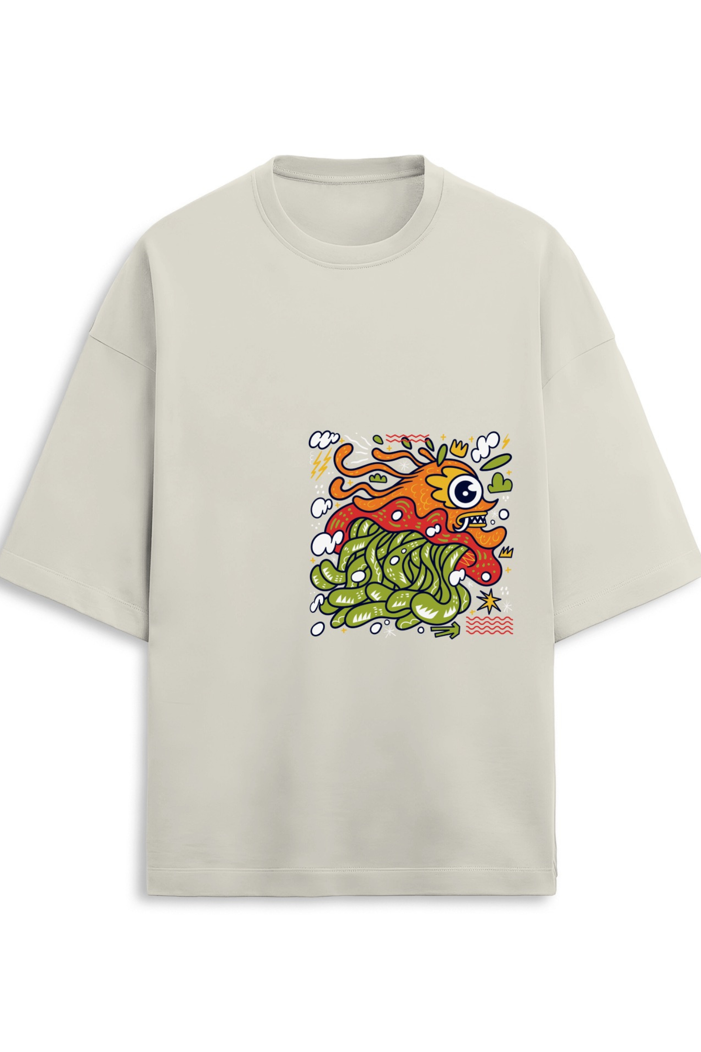 Monsbungo Terry Oversized Tee