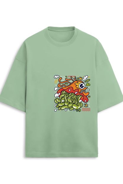 Monsbungo Terry Oversized Tee