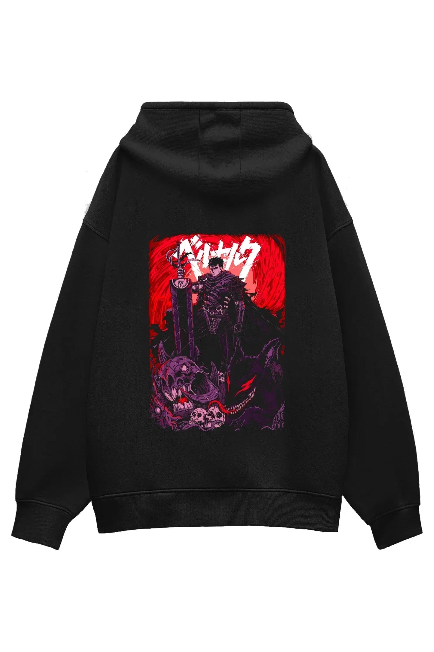 Beruseruku ベルセルク Oversized Hoodie - MasteeZone
